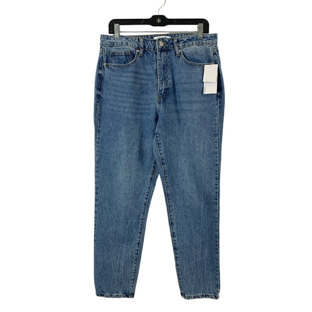 JustFab Women's Blue Denim Jeans